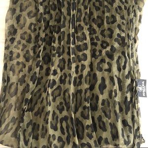 Isadora Animal Print Scarf